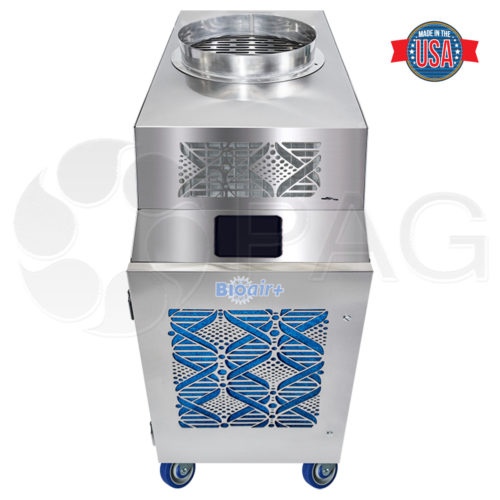 Front Angle of the KwiKool BioAir KBP600 and KBP1000 HEPA Air Cleaner with UV Lights