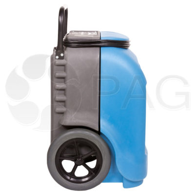 DrizAir1200 dehumidifier side view