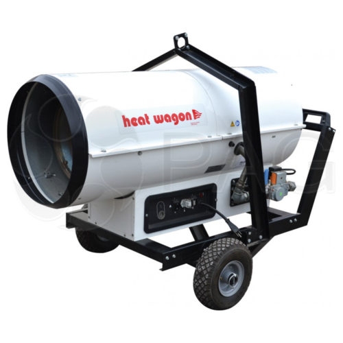 Heat Wagon DG250 - ductible dual fuel heater