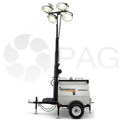 Generac MTL4080 mobile light tower with 8kW of power