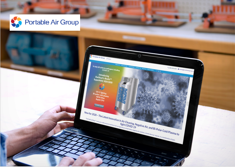 Portable Air Group Home page
