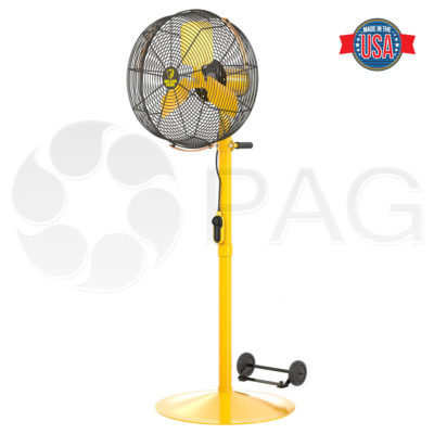 Big Ass Fans AirEye fan with Pedestal