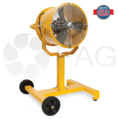 Big Ass Fans Sweat Bee portable 18-inch pedestal fan for indoor use